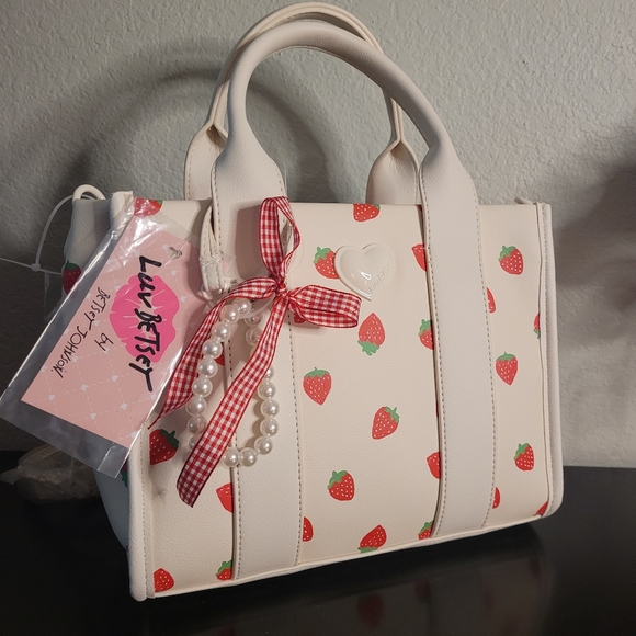 Betsey Johnson Handbags - Betsey Johnson Strawberry Print Women's Bag